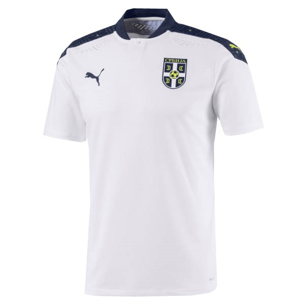 Authentic Camiseta Serbia 2ª 2020 Blanco